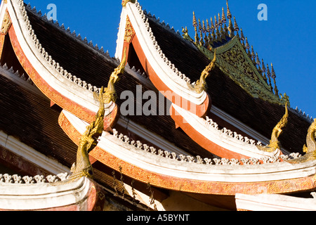 Sala Pha Bang Tempel Teil des königlichen Palastes National Museum Luang Prabang Laos Stockfoto