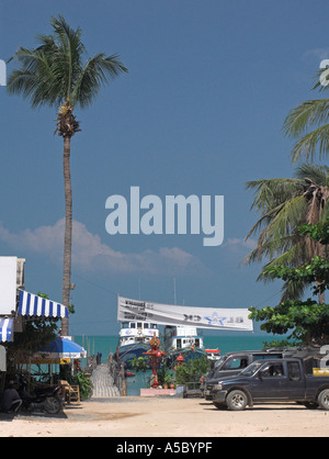 Big Buddha Pier Fähre Ko Samui Insel Thailand Stockfoto