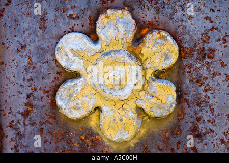 Detail Rost Stillleben La Recoleta Friedhof Friedhof von Recoleta, Buenos Aires-Argentinien-Südamerika Stockfoto