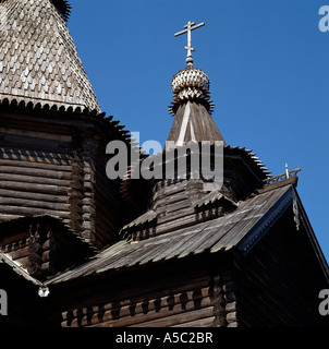 Nowgorod, Freilichtmuseum, Kirche der Geburt von Unserer Dame von Peredki (Mariä-Geburts--Kirche) Stockfoto