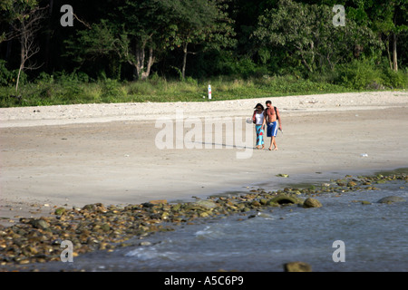 Paar Fuß Ao Kantiang Strand Ko Lanta Insel Thailand Stockfoto