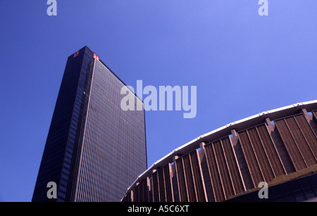 "Madison Square Garden" und den Aufbau von Manhattan NYC Stockfoto