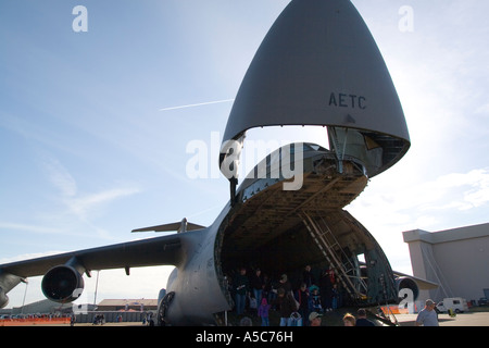 Transportflugzeug Lockheed Georgien C-5 Galaxy Stockfoto