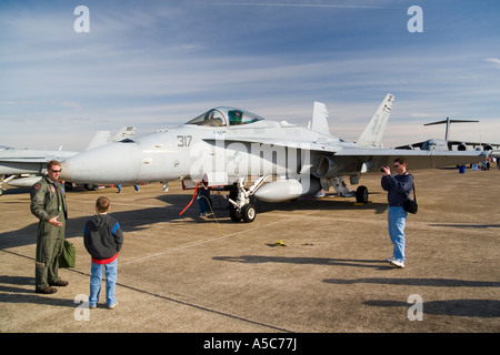 McDonnell Douglas F A 18 Hornet multirole Kämpfer Stockfoto