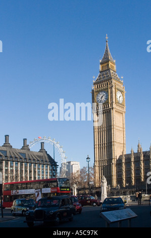 Big Ben und Palast von Westminster London England UK Stockfoto