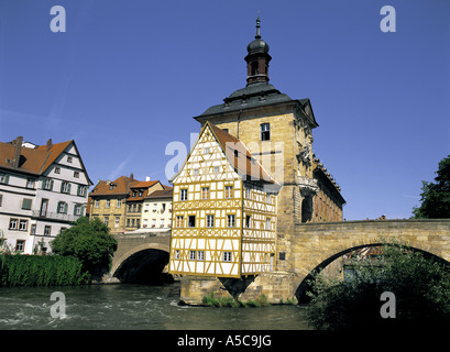 Altes Rathaus Bamberg Deutschland Stockfoto