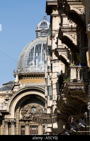 CARU Cu Bere, Berlins älteste Bierhalle, Bukarest, Rumänien Stockfoto