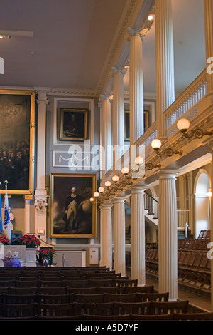 Faneuil Hall, Boston MA Stockfoto