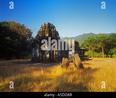 Mahadeva Tempel Tambdi Surla Goa Indien Stockfoto