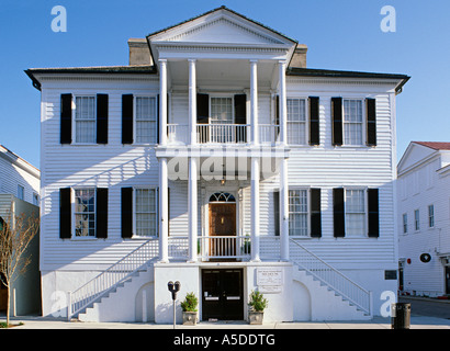 John Mark Verdier Museum eine ehemalige antebellum Haus in Beaufort, South Carolina USA Stockfoto