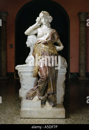 Kleopatra statue Stockfoto