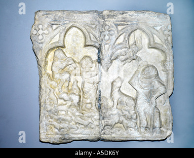 Skulptur im Museum Palast der Könige von Mallorca Perpignan Frankreich Stockfoto