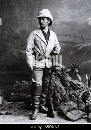 SIR HENRY MORTON STANLEY 1841 to1904 britische uns Explorer und Journalist, der bekanntlich Livingstone im November 1871 fand Stockfoto