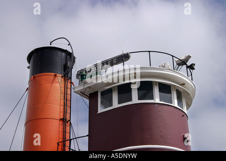 Tug Boat 'Hercules', Hyde St Pier, San Francisco, USA Stockfoto