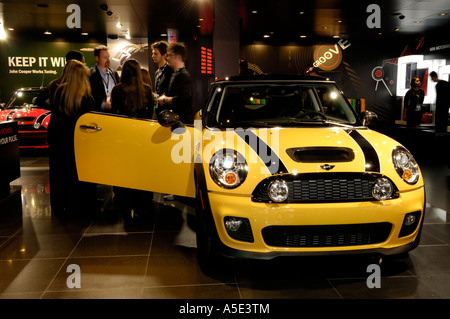 2007 MINI Cooper S auf der North American International Auto Show 2007 in Detroit Michigan Stockfoto