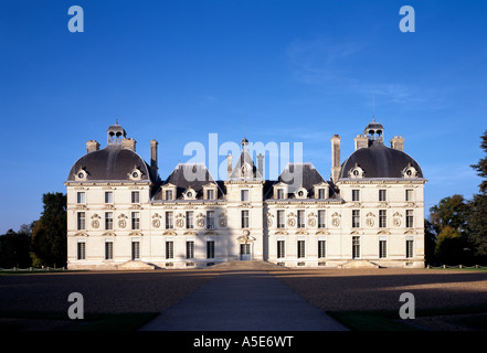 Cheverny, Schloß, Blick von Süden Stockfoto