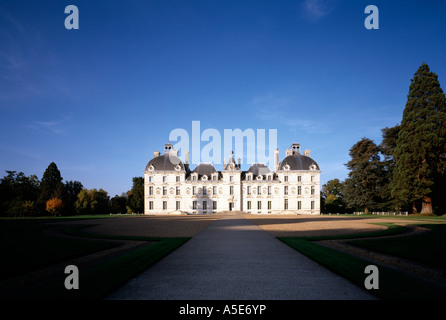 Cheverny, Schloß, Blick von Süden Stockfoto