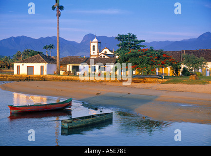 Kolonialstadt Parati Coste Verde Brasilien Stockfoto