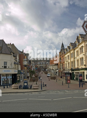 Bahnhofstraße, Colwyn Bay Stockfoto