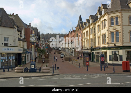 Bahnhofstraße, Colwyn Bay Stockfoto