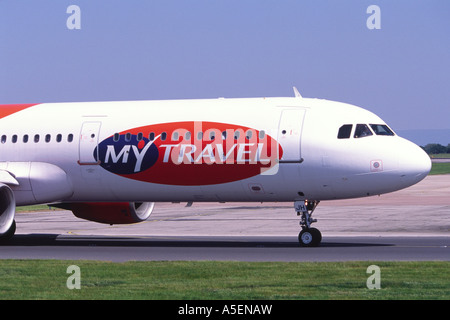 Airbus A320 von My Travel Airways betrieben Stockfoto