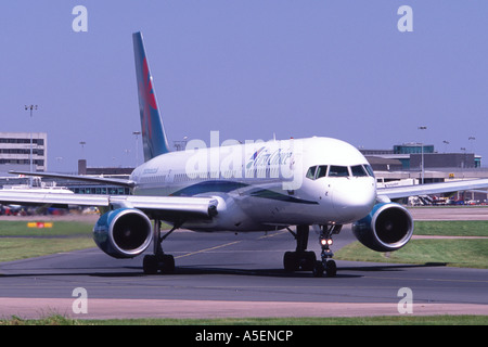 Boeing 757 von erste auserlesene Fluglinien betrieben Stockfoto