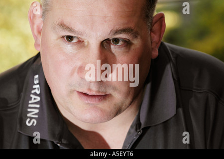 Professionelle Rugby-Trainer Mike Ruddock Stockfoto