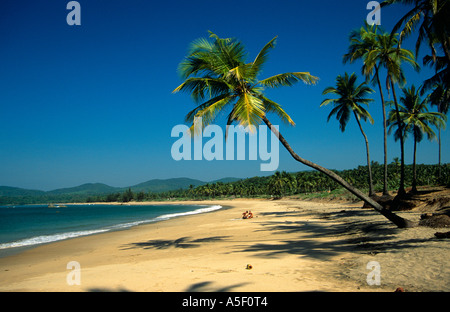 Deserted Beach, Agonda, Goa, Indien (2003) Stockfoto