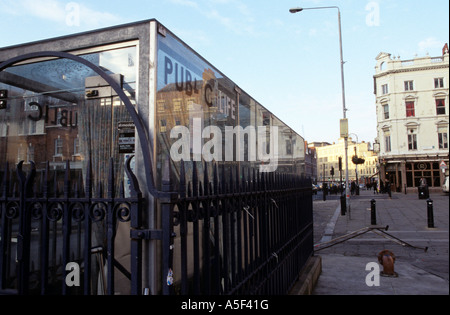 Eine öffentliche Toilette in der City of London Stockfoto