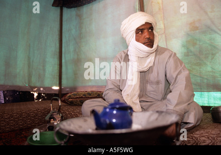 Ein saharauischen Flüchtlingslager in Tindouf westlichen Algerien Stockfoto