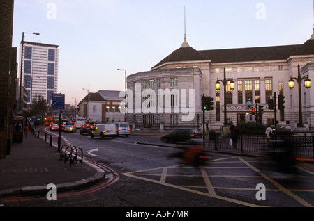 Eine Szene von einer Straße in Wandsworth London Stockfoto