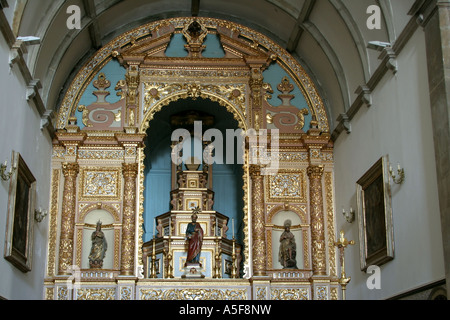 Kirche Largode Sao Pedro Faro Algarve Portugal Stockfoto