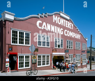 Monterey Canning Company Gebäude, Cannery Row, Monterey, Kalifornien, USA Stockfoto
