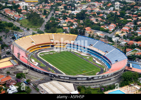 Luftaufnahme des Estádio Morumbi Sao Paulo Futebol Clube in Sao Paulo Brasilien Stockfoto