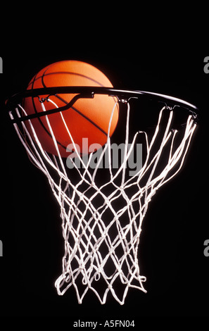 Basketballkorb Stockfoto