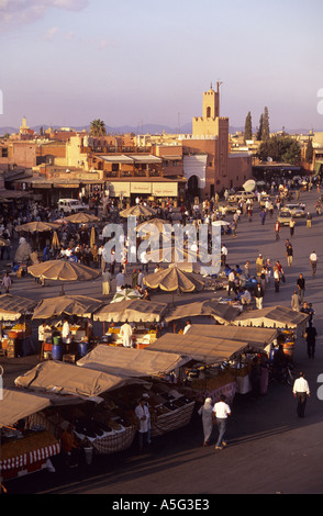 Djemaa el Fna Platz des Toten Marrakesch Marokko Stockfoto