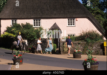 [Agatha Christies] Cockington Heimatdorf in der Nähe von Torquay Devon England Stockfoto