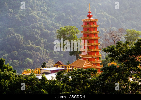 Zehntausend 10 000 Buddhas Kloster Shatin Hong Kong China Stockfoto