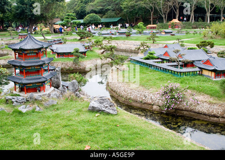 Miniatur Repliken Splendid China kulturelle Themenpark Shenzhen China Stockfoto