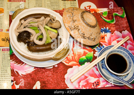 Schlange Suppe Hong Kong China Stockfoto