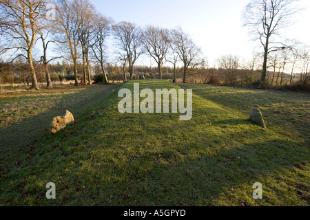 Wayland s Schmiede gekammert Dolmen in der Nähe von Uffington White Horse in Oxfordshire Stockfoto