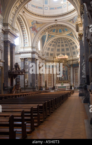 Brompton Oratory, Brompton Road, Kensington, London - diese römisch-katholische Kirche ist wirklich das Oratorium St. Philip Ne benannt. Stockfoto