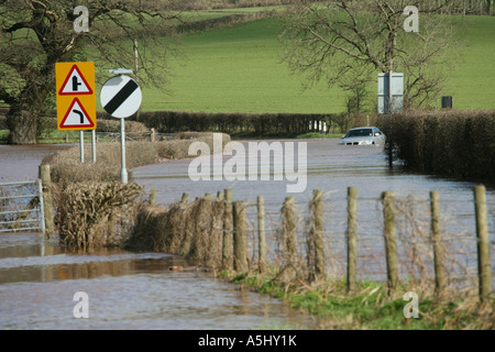 Llanellen in der Nähe von Abergavenny South Wales GB UK 2007 Stockfoto