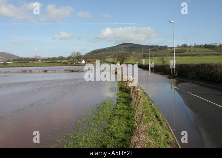 Llanellen in der Nähe von Abergavenny South Wales GB UK 2007 Stockfoto