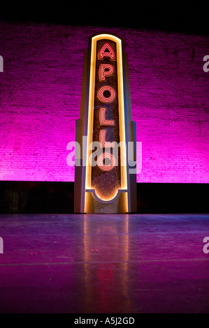 Im Inneren der Apollo zeigt Theater nach Hause von der berühmten Amateur-Nacht in Harlem New York City USA Februar 2006 Stockfoto