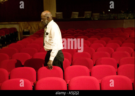 Im Inneren der Apollo zeigt Theater nach Hause von der berühmten Amateur-Nacht in Harlem New York City USA Februar 2006 Stockfoto