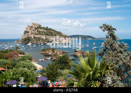 Castello Aragonese, Ischia Ponte, Ischia, Italien Stockfoto