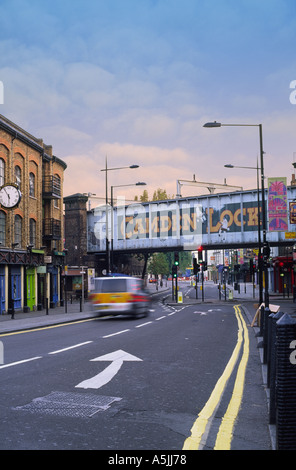 Sonnenaufgang am Camden Lock in London England UK Stockfoto