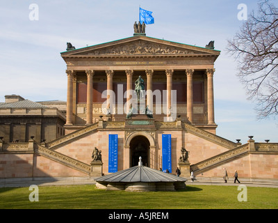 Alte Nationalgalerie (Alte Nationalgalerie) auf der Museumsinsel (Museumsinsel), Charlottenburg Stockfoto