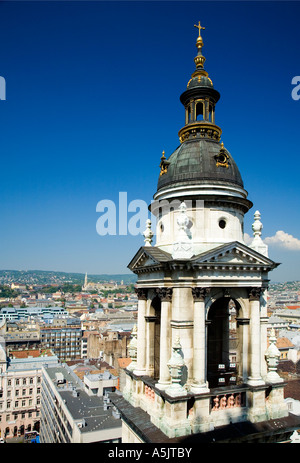 Blick von der St.-Stephans Basilika im Neorenaissance-Stil, Budapest, Ungarn, Südost-Europa, Europa, Stockfoto